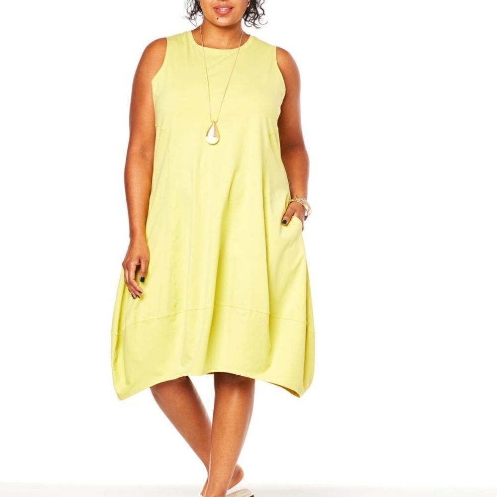 MarlaWynne Sleeveless Lantern Hem Balloon Dress Size PL